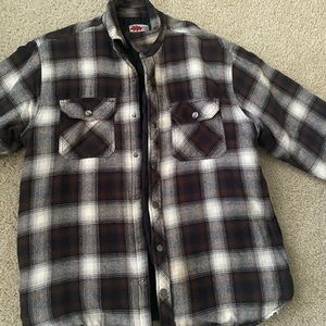 Mans flannel jacket